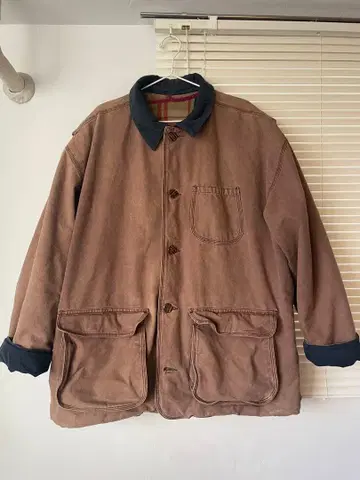 J.CREW 브라운 커버올 거인 택