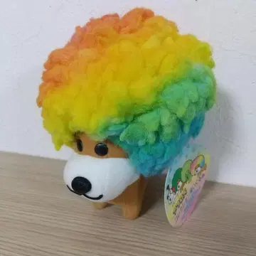 새상품 산엑스 아프로견 컬렉션 봉제 인형 헤어 체인지