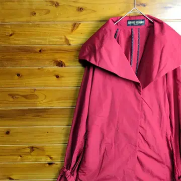 HIROKO KOSHINO 트렌치코트 스프링 코트 아우터 빨간색 M