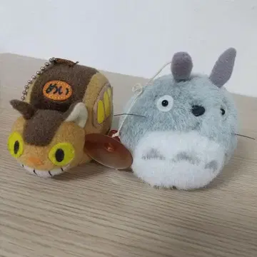 이웃집 토토로 토토로 고양이 버스 흡착 컵 봉제 인형 마스코트 볼체인