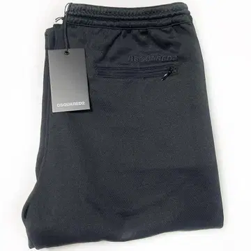 [ 새상품 ] DSQUARED2 스웨트 팬츠 블랙 S 사이즈