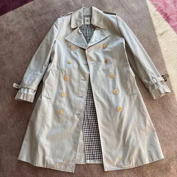 mando 베이지 더블 브레스트 트렌치코트