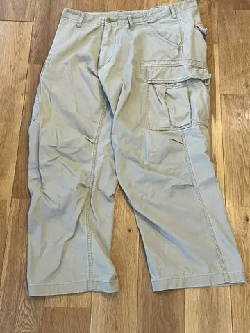 알파인더스트리 베이지 카고 팬츠 L 사이즈