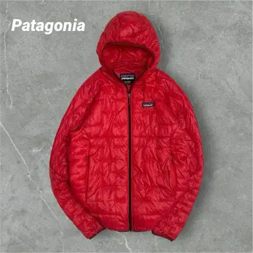 Patagonia 마이크로 퍼프 후디 레드 테크 경량 새상품급 단종
