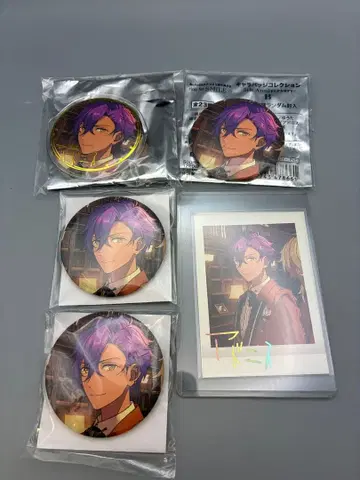 앙스타 5주년 캐릭터 배지 UNDEAD 오토카리 아도니스 5점