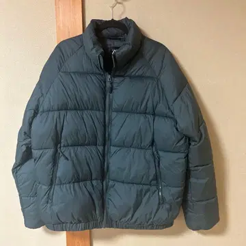 ZARA 다운 자켓 XL 다크 그린