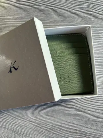 [ 키타무라 ] 동전 지갑 그린