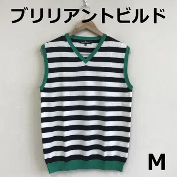 B0114A01 브릴리언트 빌드 골프 V넥 베스트