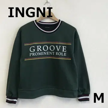 A0114B07 [ INGNI ] 로고 맨투맨