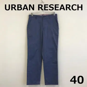 A0114A11 [ URBAN RESEARCH ] 면 혼방 팬츠