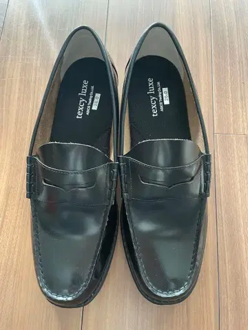 texcy luxe 블랙 로퍼 26.0cm 출퇴근 통학 블랙 로퍼