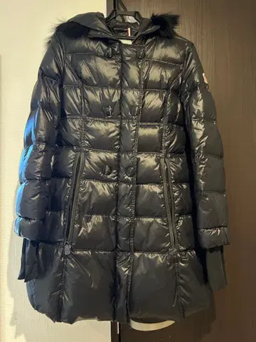 MONCLER 블랙 롱 다운 자켓