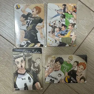 4개 묶음 판매 하이큐!! 전 마그넷