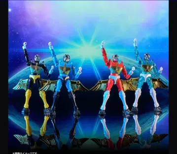 LEGACYSOUL 마이크로맨 커맨드 1호 4체 세트