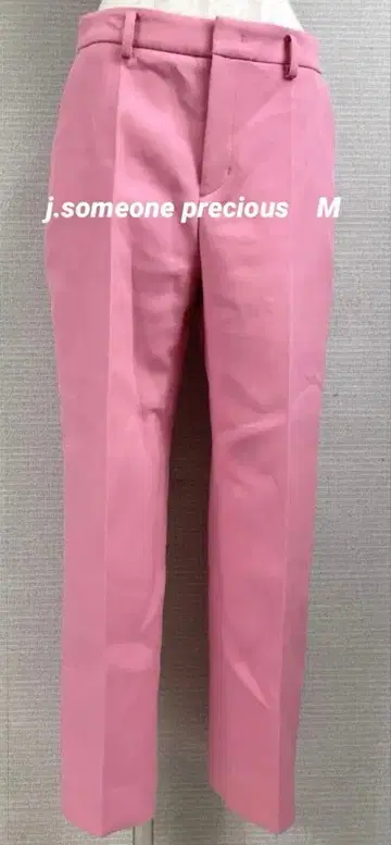 새상품급 j.someone precious 제이 도트 팬츠 핑크 M