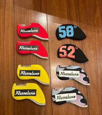 레어 러셀노 아이언 커버 8개 세트 완판템 새상품급