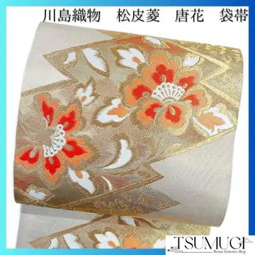 가와시마 직물 당화 송피능 벚꽃 금도안 기모노 094a d