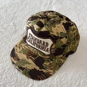 스탠다드 캘리포니아 5 패널 트래커 캡 카모 무늬 스냅백