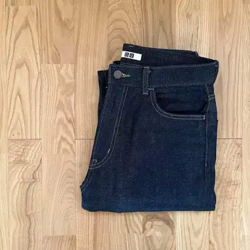 UNIQLO U 셀비지 레귤러 핏 청바지