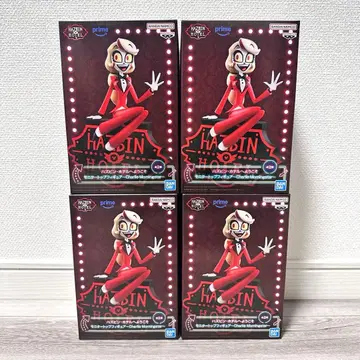 해즈빈 호텔에 오신 것을 환영합니다 모니터 탑 피규어 찰리 4개 세트