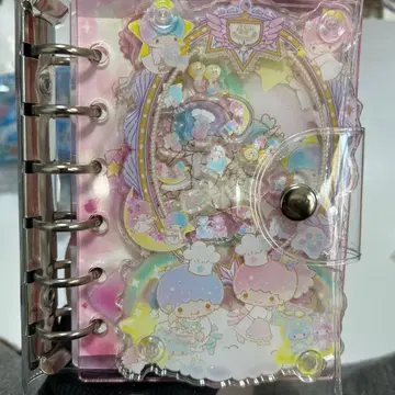 [커버 포함] A7 키키라라 바스락 노트 아크릴 바인더