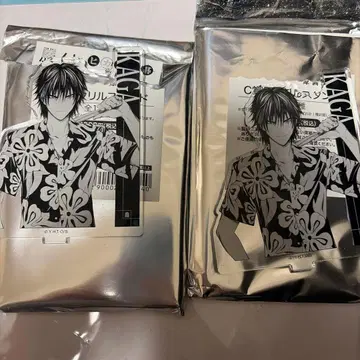 히카루의 바둑 원화전 복권 C상 아크릴 스탠드 카가 테츠오 2점 세트