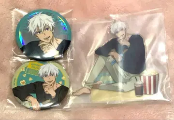 주술회전 세가 럭키 쿠지 캔뱃지 아크릴 스탠드 고죠 사토루