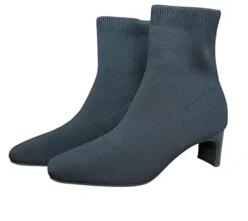 [ 새상품 미사용 ] ORiental TRaffic 니트 부츠 블랙 L