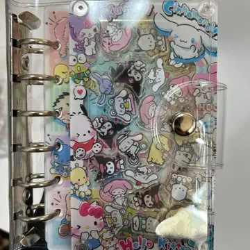 [ 커버 포함 ] A7 바스락 노트 아크릴 바인더