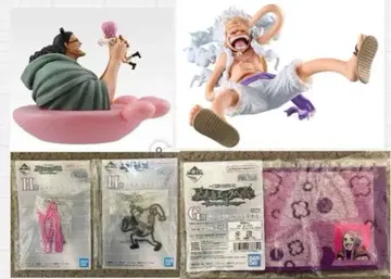 원피스 제일복권 & 프라이스 피규어 2개 + 제일복권 하위상 세트