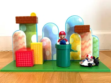 슈퍼 마리오 피규어 컬렉션 플레이 세트 버섯 왕국 피규어