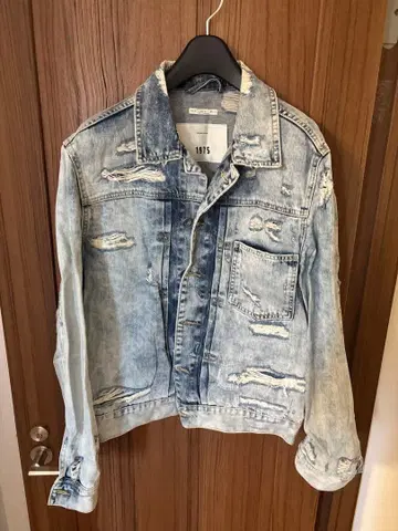 ZARA 자라 1975 데미지 가공 G 재킷 XL