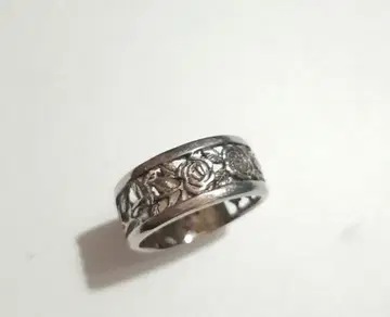 반지 16.5호 SILVER 장미 로즈 은 빈티지 반지 r38