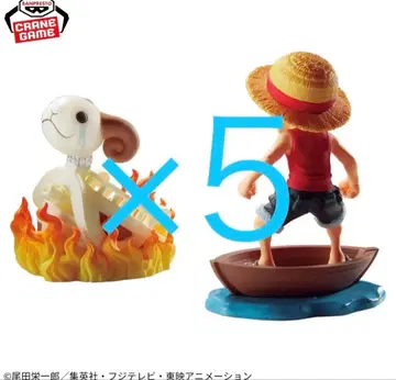 원피스 월드 컬렉터블 피규어 고잉 메리호 x 5