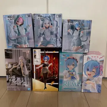 Re: 제로부터 시작하는 이세계 생활 피규어 6체