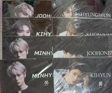 monsta x 명찰 8개 세트