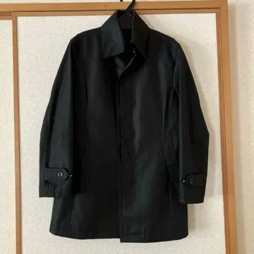 Mr. JUNKO 블랙 트렌치코트