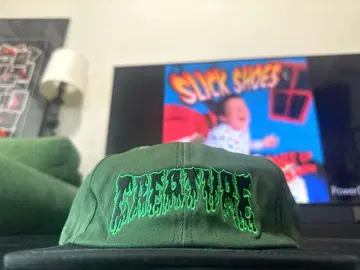 USA 크리쳐 CREATURE 스케이트보드 캡 그린