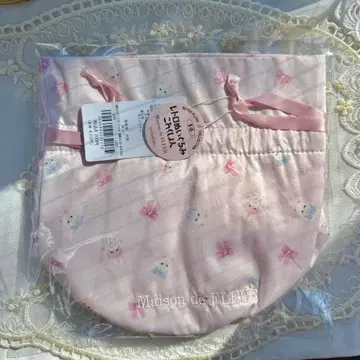메종 드 플뢰르 레트로 봉제 인형 컬렉션 복조리 파우치