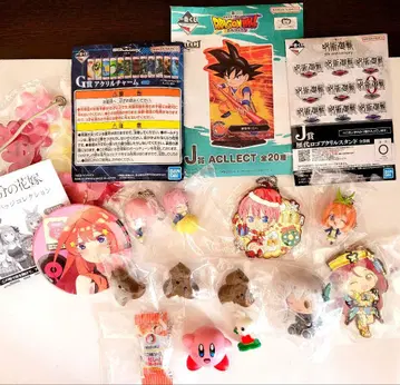 캐릭터 굿즈 여러 가지 묶음 판매 세트