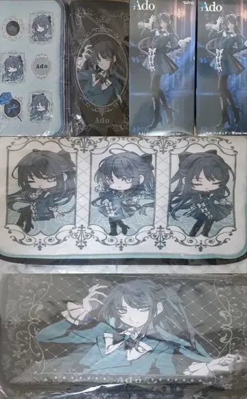 ROUND1 한정판 Ado 피규어 수납 BOX 응원봉 케이스