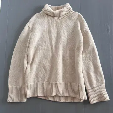 TODAYFUL 울 혼방 하이넥 니트 스웨터 화이트