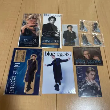 blue egoist 블루에고 타카하시 레이야 굿즈 세트