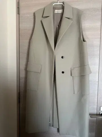 디자인웍스 롱베스트 울 더블 베스트 새상품급