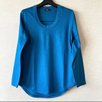가격 인하! mfil (미카코 나카무라) 티셔츠 블루