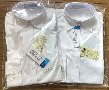 [ 미개봉 ] 취업활동 여성용 긴팔 셔츠 5호 ( 화이트 ) 2벌 세트