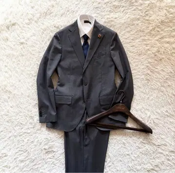 컨디션 최상 Lardini 라르디니 쓰리피스 그레이 울 사이즈 46