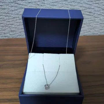 Vendome Aoyama 실버 다이아몬드 목걸이