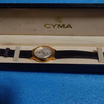 미사용 CYMA 남성용 손목시계