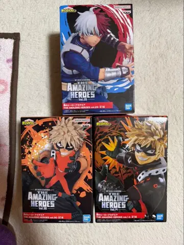 나의 히어로 아카데미아 THE AMAZING HEROES 3세트